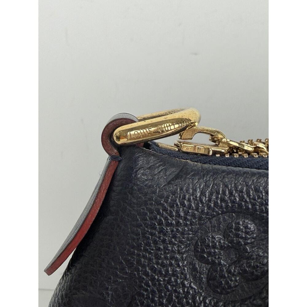 Louis Vuitton V Tote Shoulder Bag MM in LV Monogram Empreinte Leather 2019 S21 - Picture 10 of 16